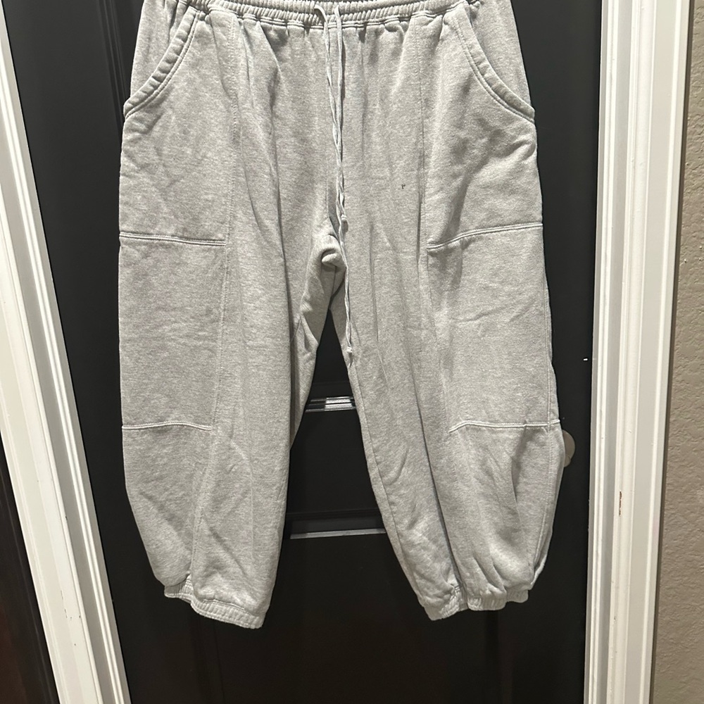 Anthropologie Daily Practice Women’s Gray Sweat Pants L